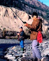 fishing at Spences Bridge