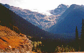 Glacier on Roger's Pass