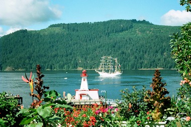 Tall Ships Festival in Port Alberni Harbour